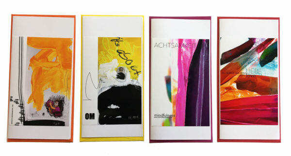 Kunstkarten Kollection art cards atelier Petronilla Hohenwarter abstrakte Kunst