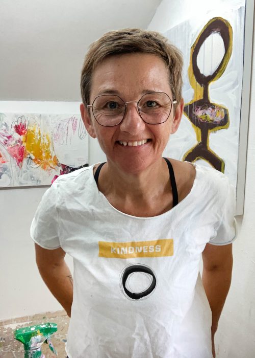 Studio petronilla hohenwarter Porträt foto logo waldkirchen Bayern Künstlerin artist